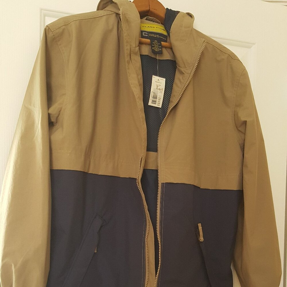 Class Club Performance Windbreaker Jacket Hoodie Boys Size 20